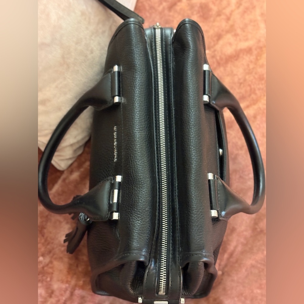 Michael Kors Geneva Large Satchel Black - Picture 6 of 14
